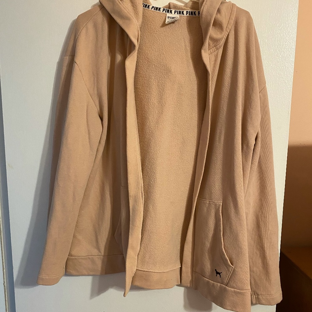 PINK Hooded Cardigan